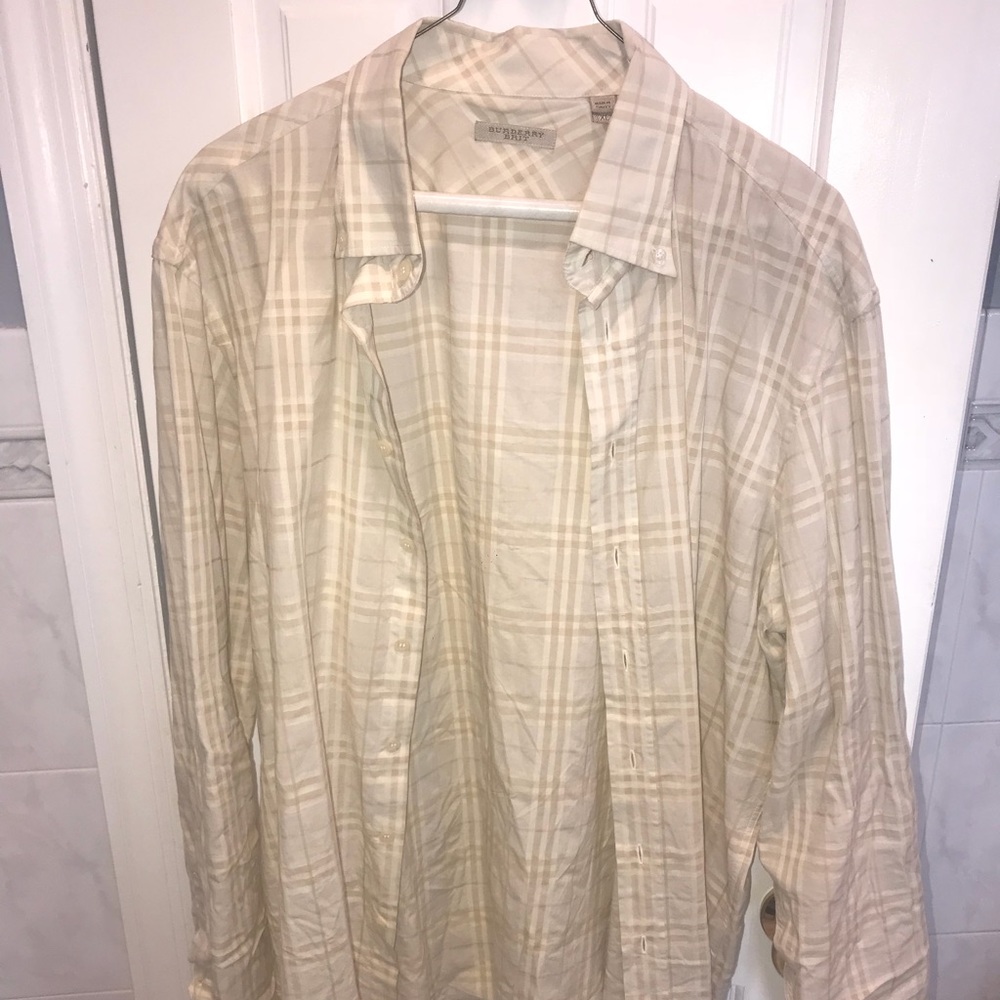 Vintage Burberry Button Up
